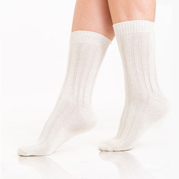 Bellinda Bellinda BAMBOO WINTER SOCKS - Winter women's socks - beige