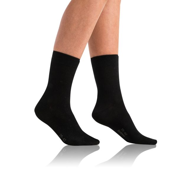 Bellinda Bellinda CLASSIC SOCKS 2x - Women's cotton socks 2 pairs - black