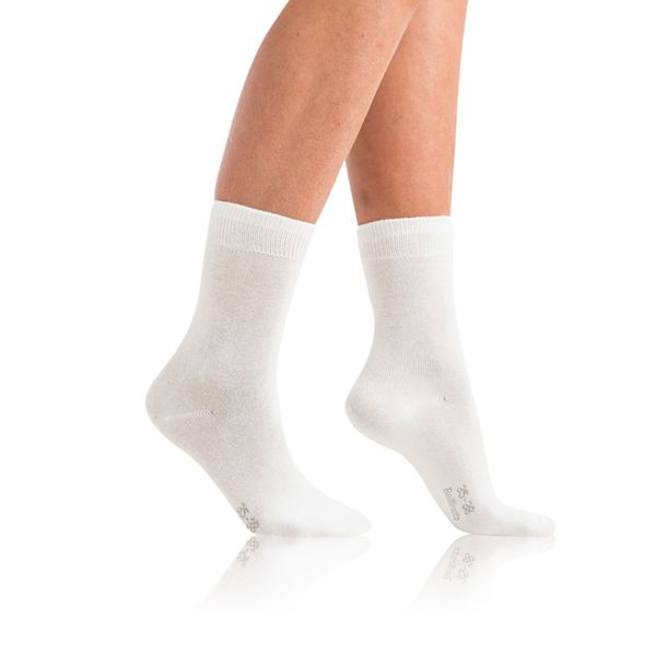 Bellinda Bellinda CLASSIC SOCKS 2x - Women's cotton socks 2 pairs - white