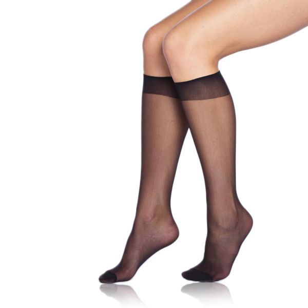 Bellinda Bellinda DIE PASST KNEE-HIGHS 20 DEN - Women's stockings matte stockings - black