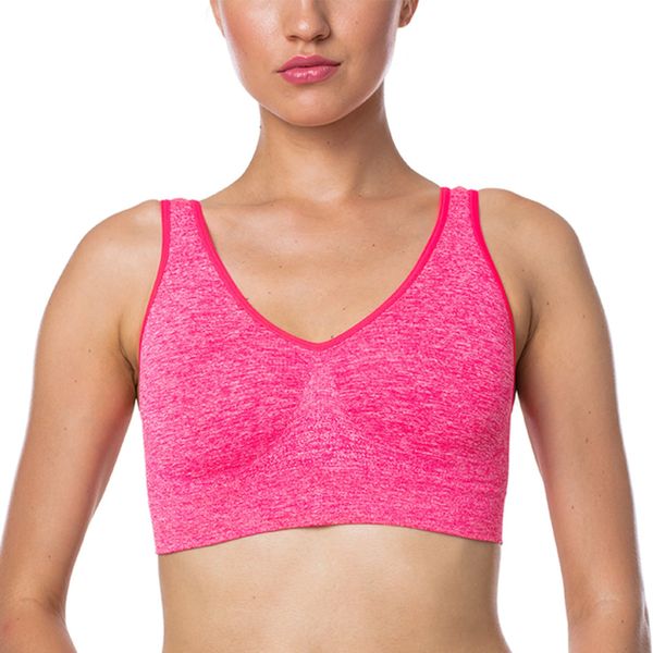 Bellinda Bellinda EASY BRA - Hairless sports bra - dark pink