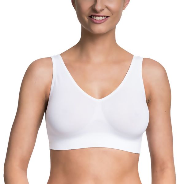 Bellinda Bellinda EASY BRA - Sheer sports bra - white