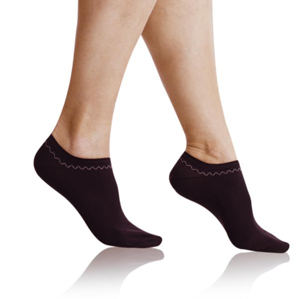 Bellinda Bellinda FINE IN-SHOE SOCKS - Women's Low Socks - Black