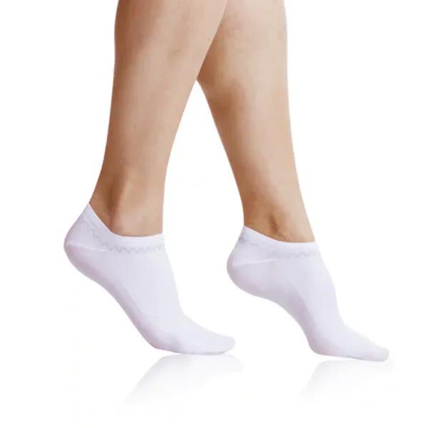 Bellinda Bellinda FINE IN-SHOE SOCKS - Women's Low Socks - White