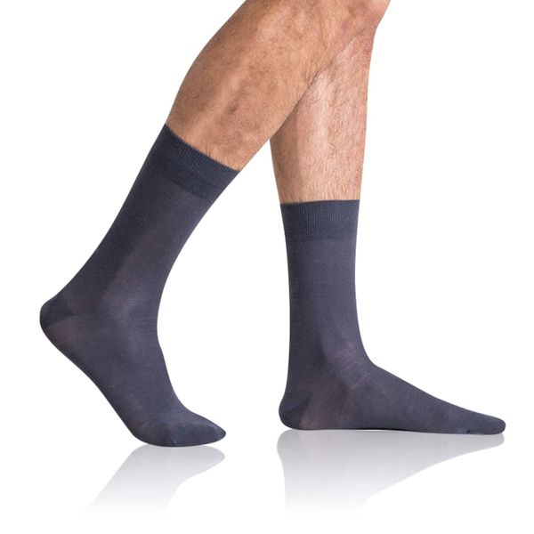 Bellinda Bellinda GREEN ECOSMART MEN SOCKS - Men's socks made of organic cotton - grey