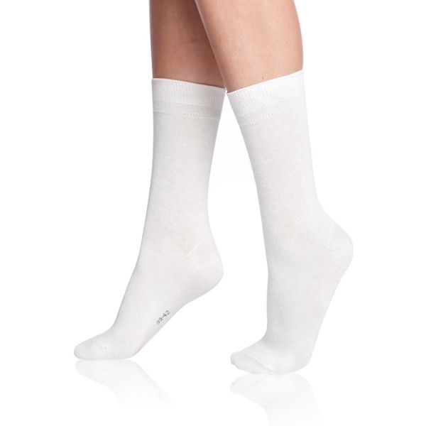 Bellinda Bellinda UNISEX CLASSIC SOCKS - Unisex Socks - White
