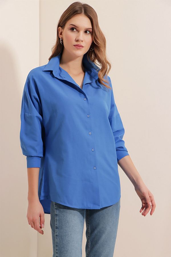 Bigdart Bigdart Shirt - Blue - Oversize