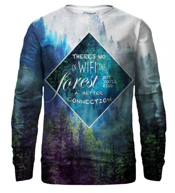 Bittersweet Paris Słodko-gorzki sweter paris Unisex's Forest S-Pc Bsp025