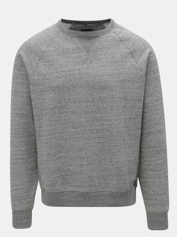 Blend Dark Grey Regular Brindle Sweatshirt Blend - Men