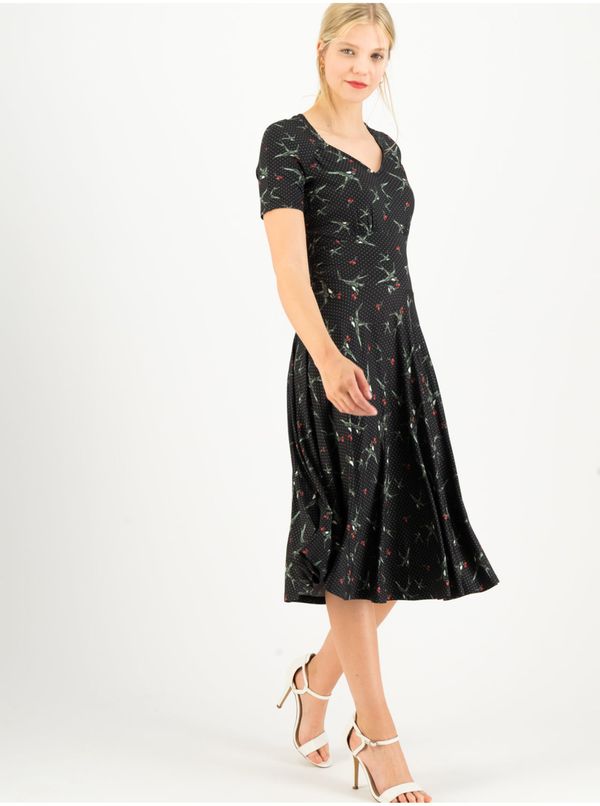 Blutsgeschwister Black patterned dress Blutsgeschwister - Women