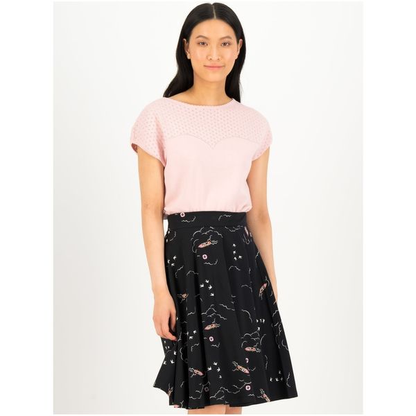 Blutsgeschwister Black patterned skirt Blutsgeschwister - Women