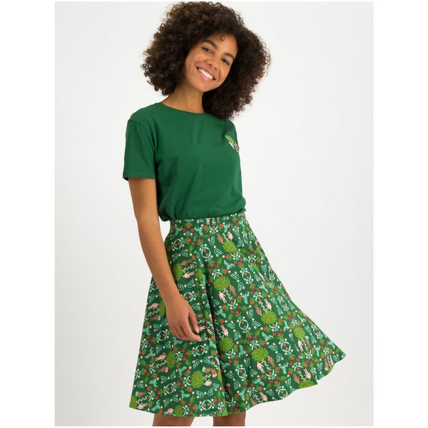 Blutsgeschwister Green patterned skirt Blutsgeschwister - Women