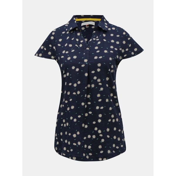 Brakeburn Dark blue floral T-Shirt Brakeburn - Women