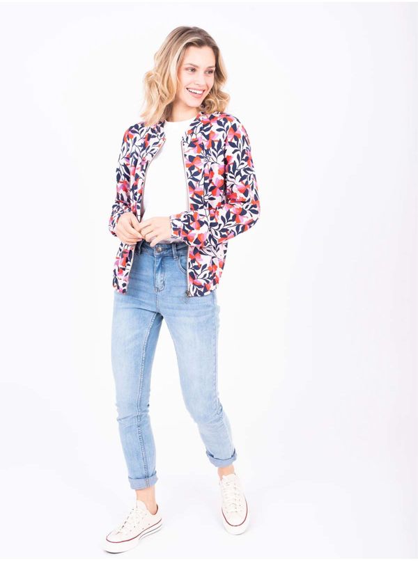 Brakeburn Light Pink Women's Floral Bomber Brakeburn - Women