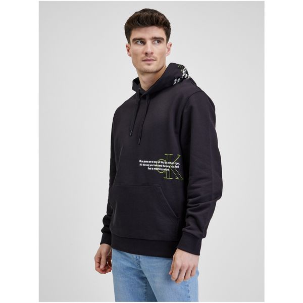 Calvin Klein Black Men's Hoodie Calvin Klein - Men