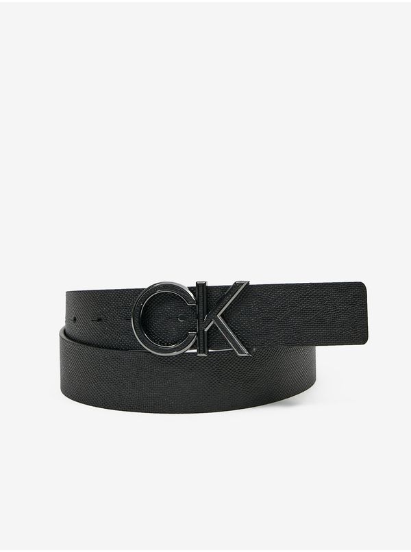 Calvin Klein Black Men's Leather Belt Calvin Klein - Men's