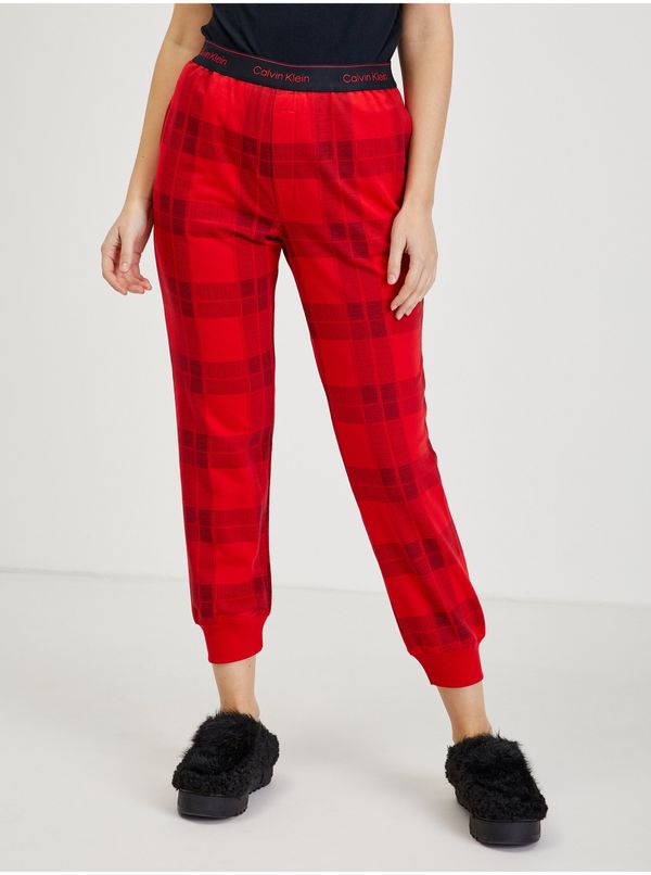 Calvin Klein Calvin Klein Holiday - Ladies Checkered Sweatpants