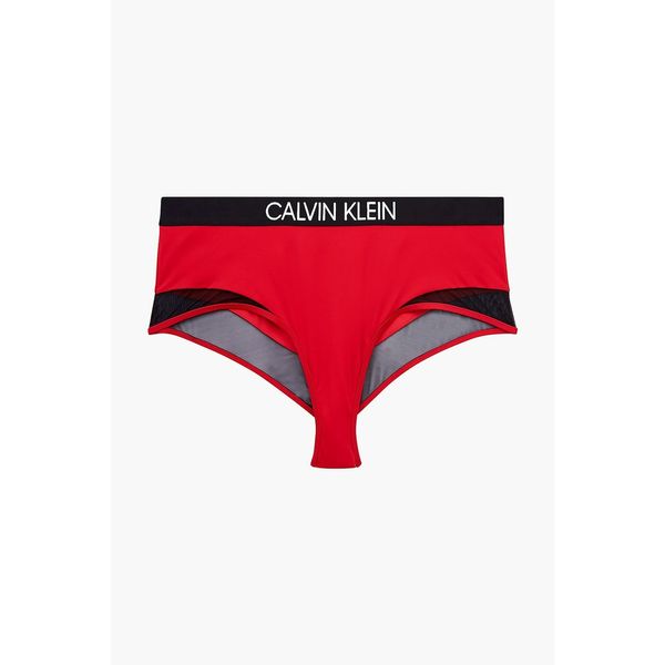 Calvin Klein Calvin Klein Red Swimsuit Bottom High Waist Bikini - Women
