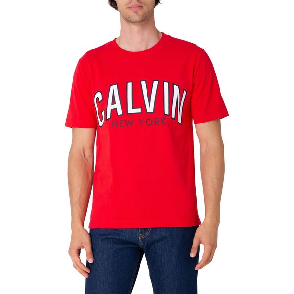 Calvin Klein Calvin Klein T-shirt Eo/ Calvin Curved Ss, Xa9 - Men's