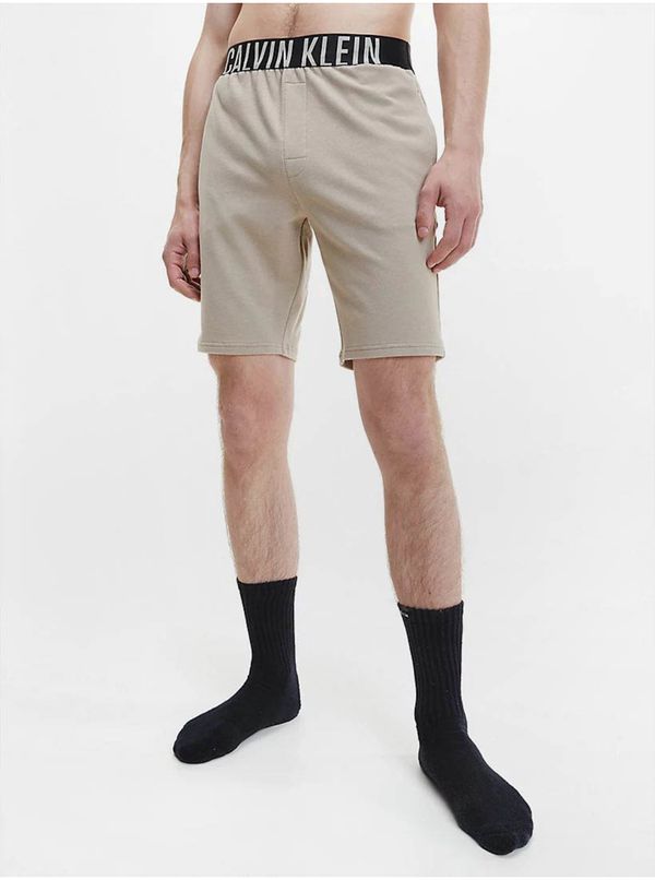 Calvin Klein Calvin Klein Underwear Men's Beige Sleeping Shorts - Men