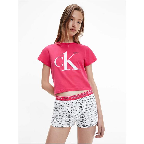 Calvin Klein Calvin Klein Women's White-Pink Pyjamas - Women