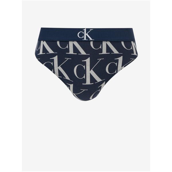 Calvin Klein Dark Blue Patterned Panties Calvin Klein - Women