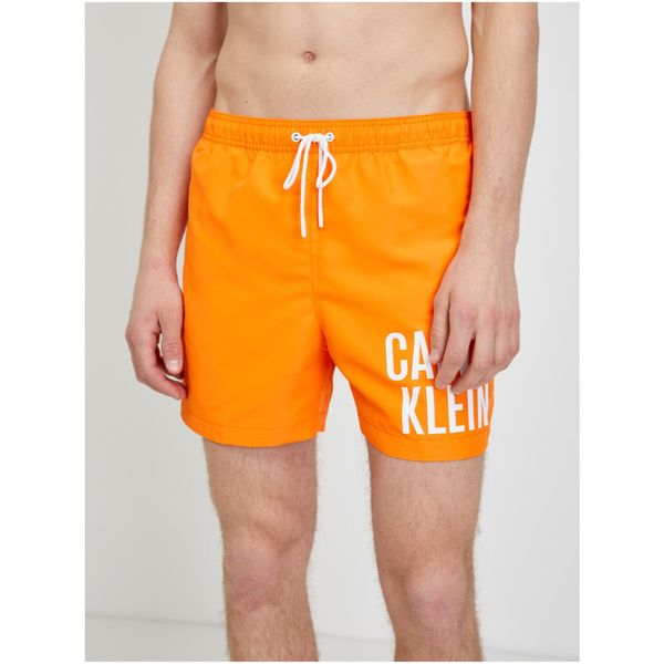 Calvin Klein Orange Men Swimwear Calvin Klein - Men