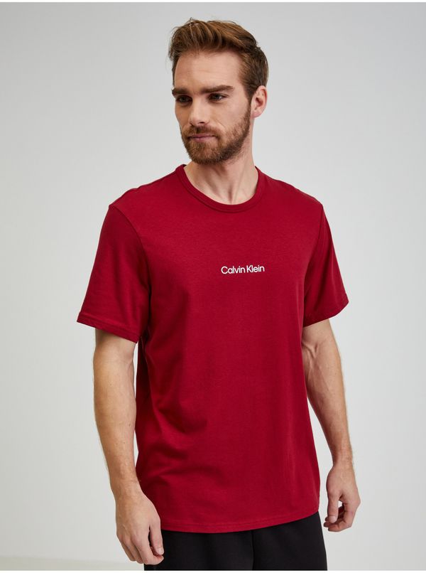 Calvin Klein Red Men's T-Shirt Calvin Klein - Men