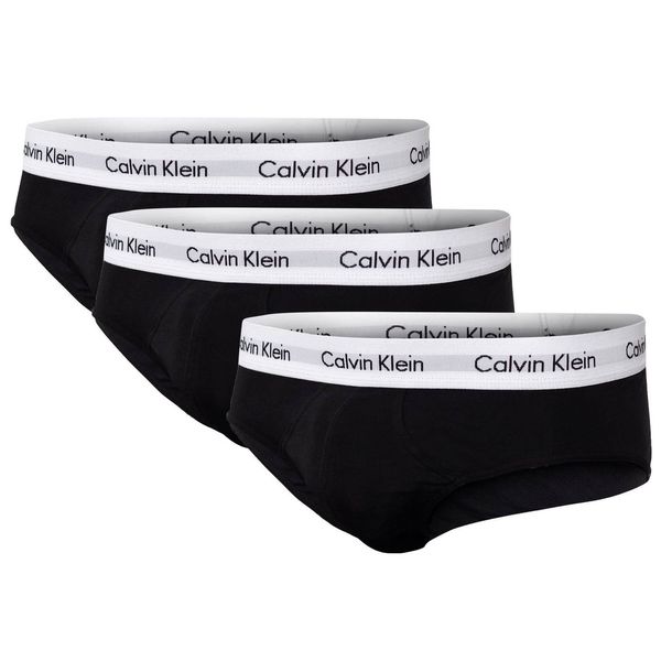 Calvin Klein Set of three black classic fit briefs Calvin Klein Underwear