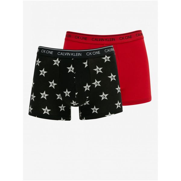 Calvin Klein Set of two men's boxers in red and black Calvin Klein - Men