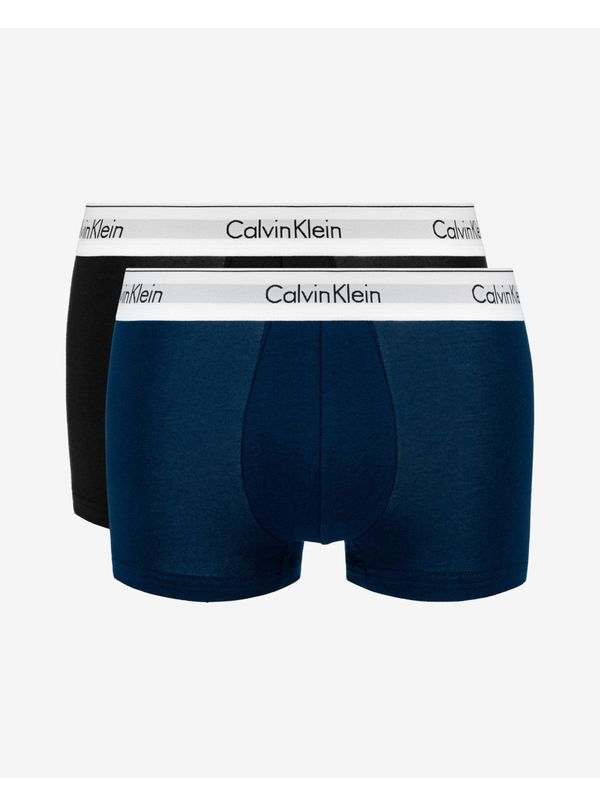 Calvin Klein Set of two pieces of men's boxer shorts in blue and black Calvin Klein - Men