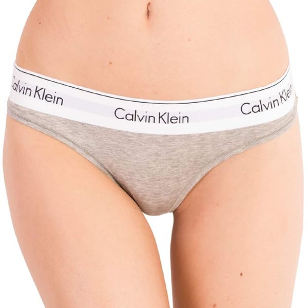 Calvin Klein Women's thong Calvin Klein gray (QF5117E-020)
