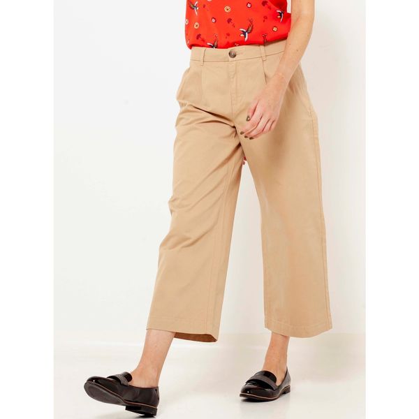 CAMAIEU Beige culottes CAMAIEU - Women