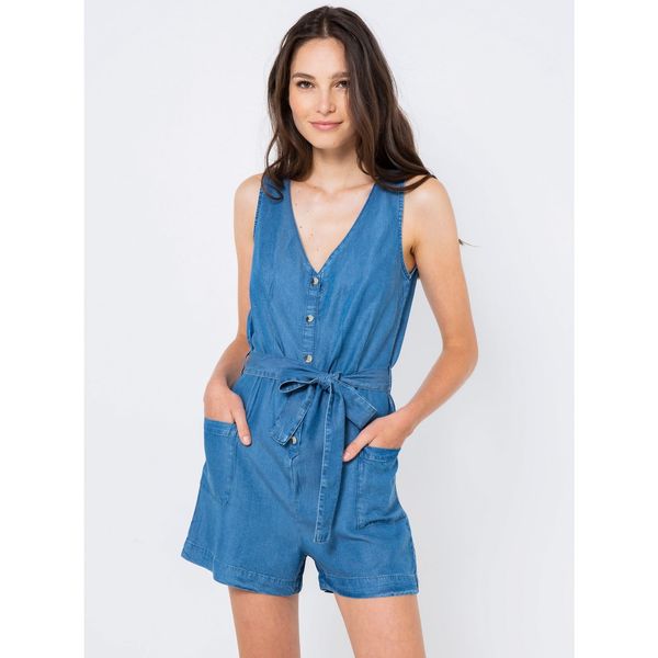 CAMAIEU Blue short overall CAMAIEU - Women