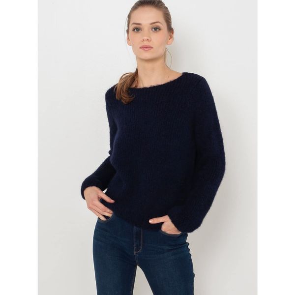 CAMAIEU Dark blue sweater CAMAIEU - Women