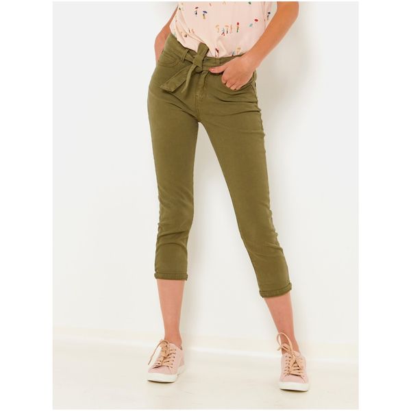 CAMAIEU Khaki 3/4 Trousers CAMAIEU - Women