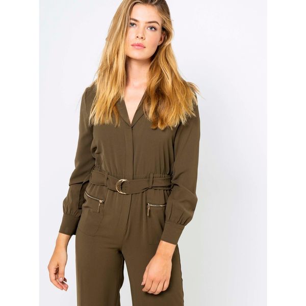 CAMAIEU Khaki Overall CAMAIEU - Women