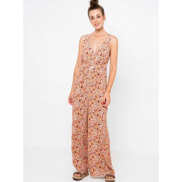 CAMAIEU Pink Floral Overall CAMAIEU - Women