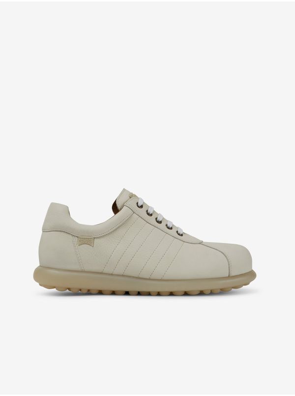 Camper Cream Men's Leather Sneakers Camper Paviplus - Men