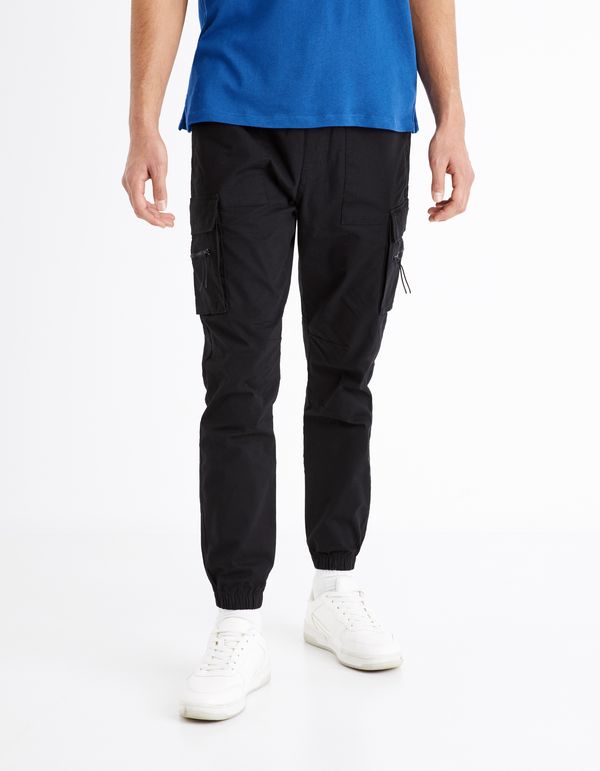 Celio Celio Cotton cargo pants Dozip - Mens