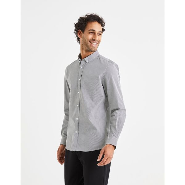 Celio Celio Cotton Shirt Vavich - Men