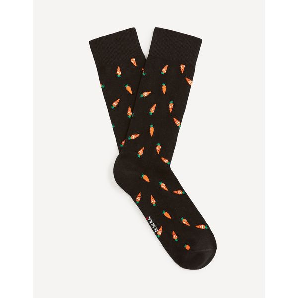 Celio Celio Cotton socks pattern carrot - Men
