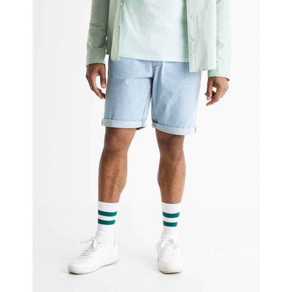 Celio Celio Denim Shorts Bojogdenbm - Men