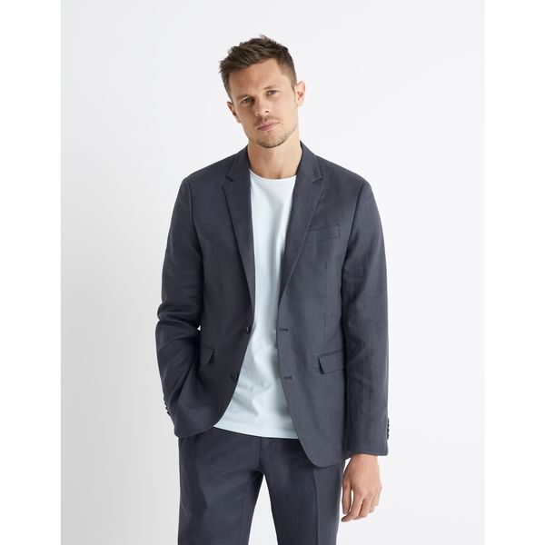 Celio Celio Linen Suit Jacket - Men