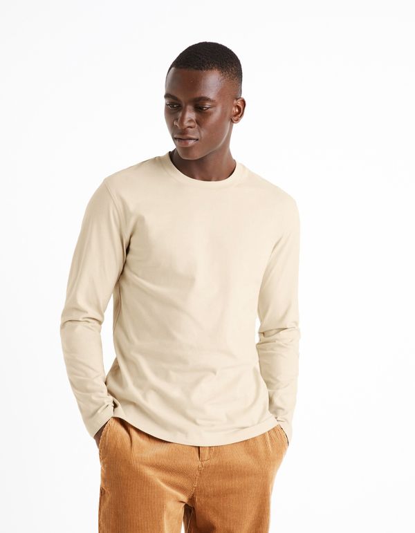 Celio Celio Long Sleeve T-Shirt Cesolaceml - Men