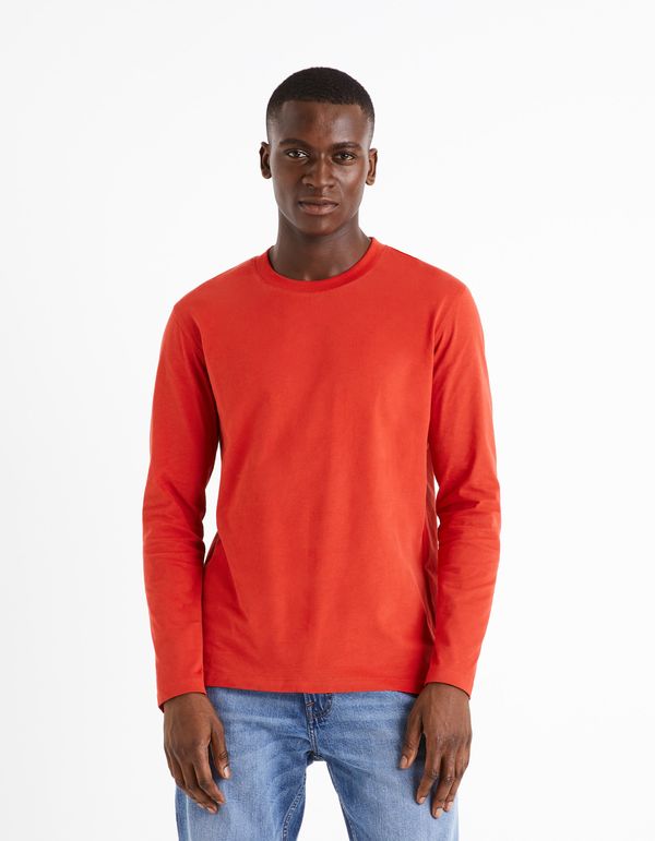 Celio Celio Long Sleeve T-Shirt Cesolaceml - Men