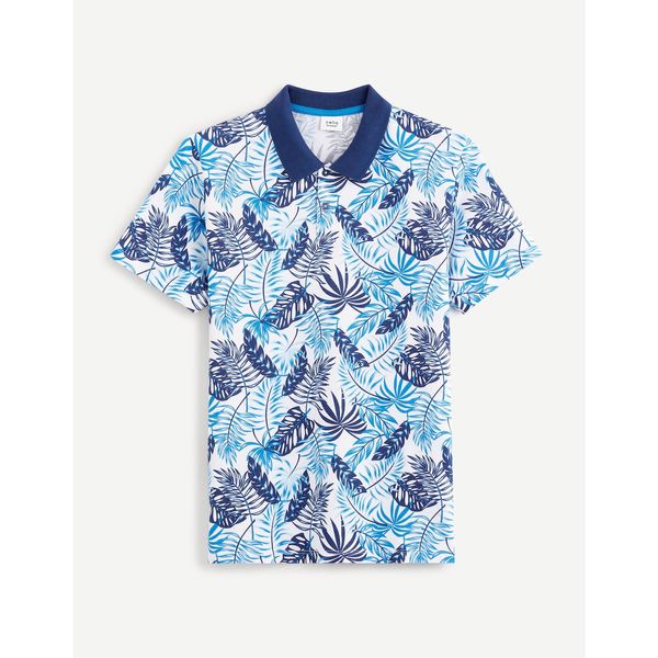 Celio Celio Polo T-shirt Bemusa pattern - Men