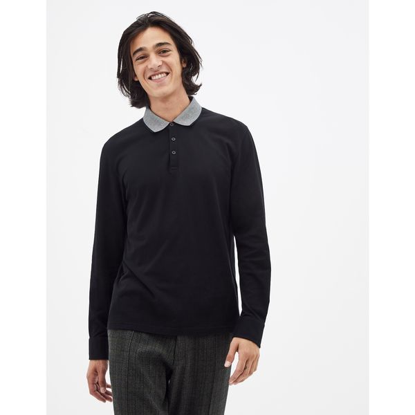 Celio Celio Polo T-shirt Sessicoml long sleeves - Men's