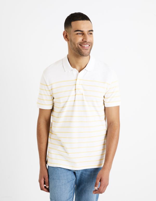 Celio Celio Striped Polo T-Shirt Dedalton - Men