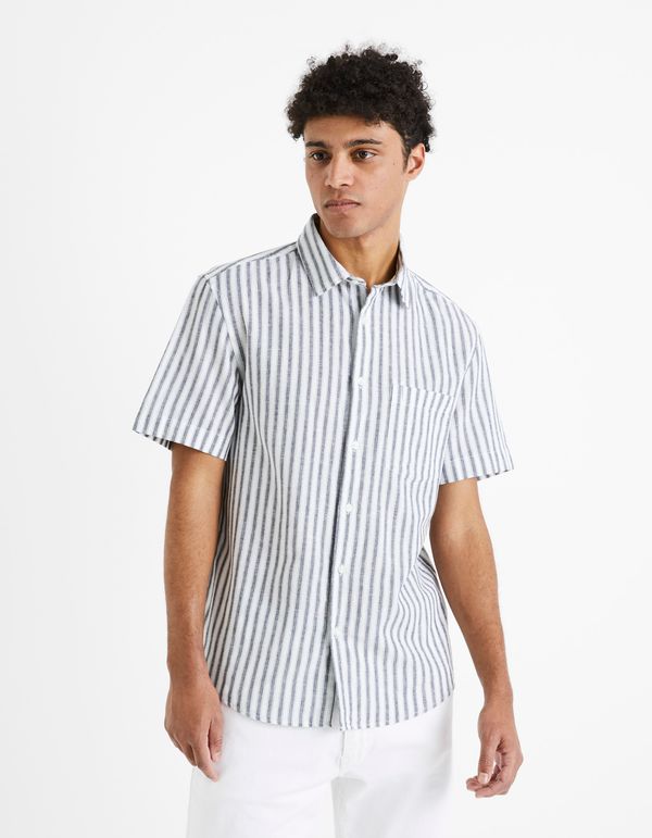 Celio Celio Striped Shirt Damalinja - Mens